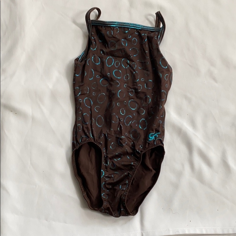Girls medium GK dance gymnastics leotard